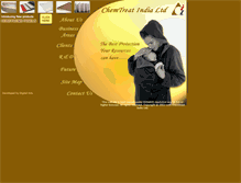 Tablet Screenshot of chemtreatindia.com
